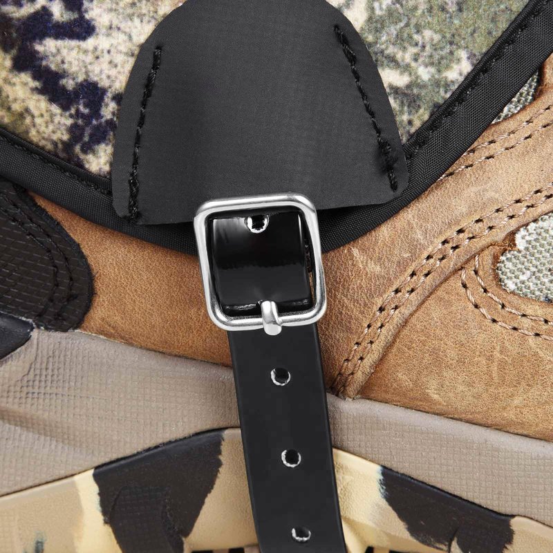 QOGIR Hunting Gaiters Boot Gaiters, Durable Leg Gaiters for Hunting, Waterproof Hiking Gaiters with Upgraded Rubber Foot Strap, Adjustable Snow Boot Gaiters for Hiking, Hunting, and More (Medium)