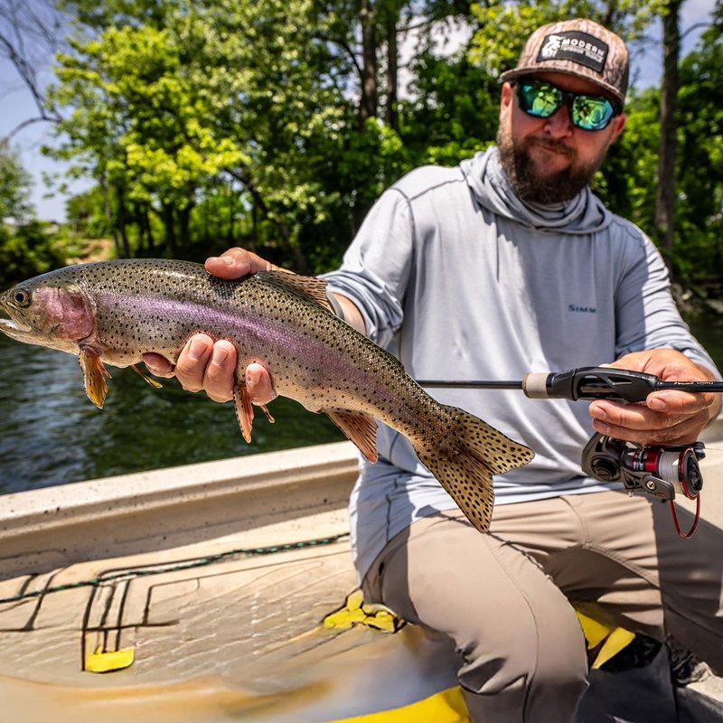HANDING Pioneer Trout Fishing Rod 7' Ultralight Rod with Fast Action for Trout Crappie Smallmouth
