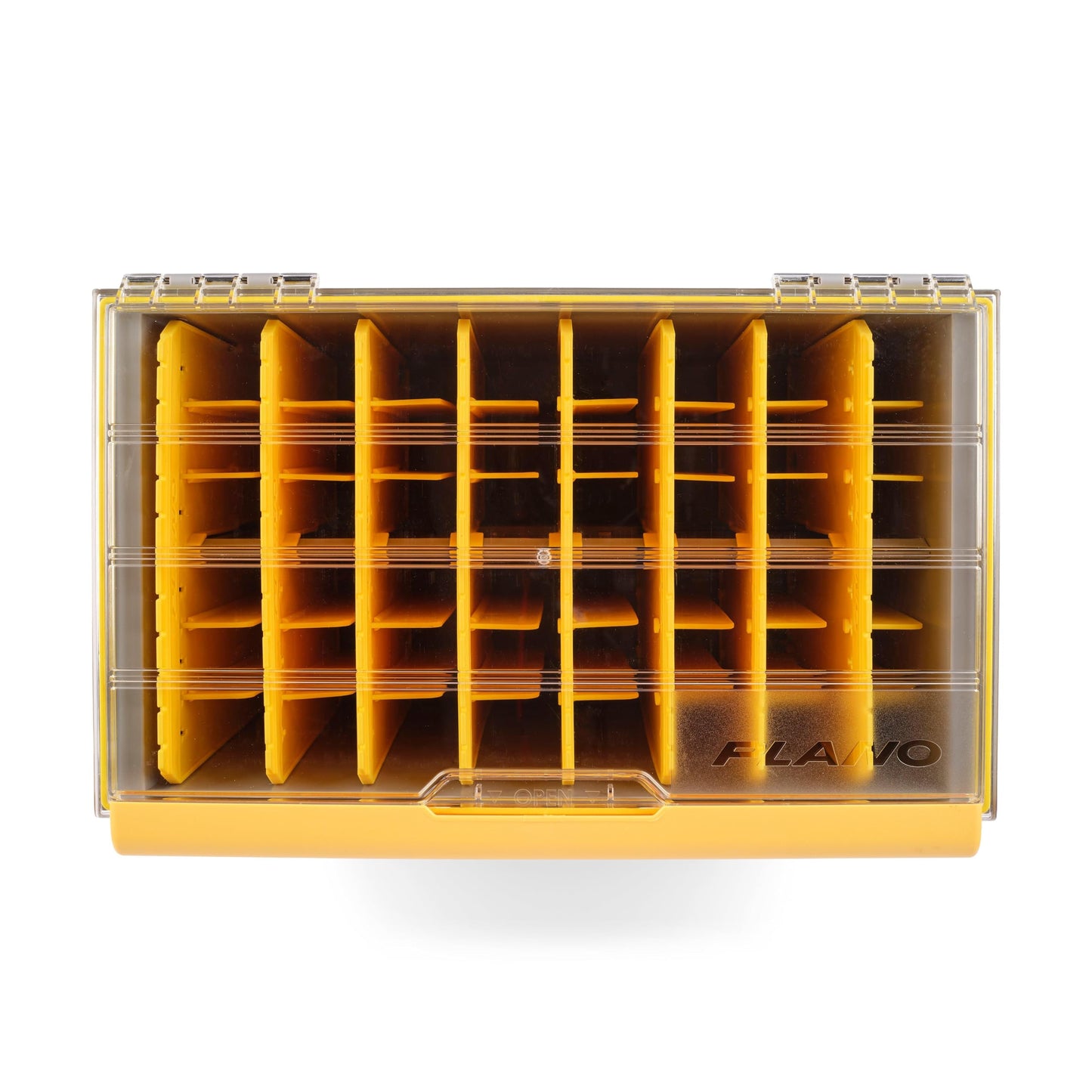 Plano EDGE Deep Hang Box, Stores 48 Crankbaits, with Rust-Preventive Rustricor, Dri-Loc Watertight Seal, WaterWick, DuraView Transparent Lid, Stackable Storage for Fishing Organization