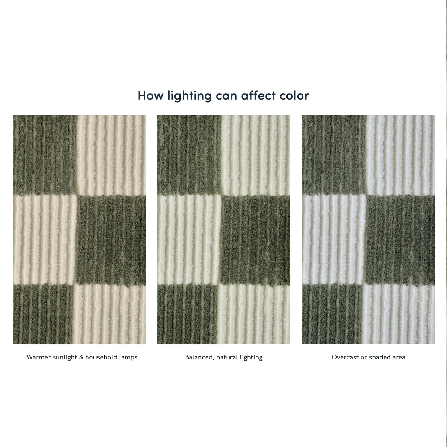 Revival Rugs Gambit 4'x6' Area Rugs for Kitchen Bedroom Dining Room - Washable, 100% Recycled, Oeko-TEX Certified, Modern, Medium Pile, Green, Beige