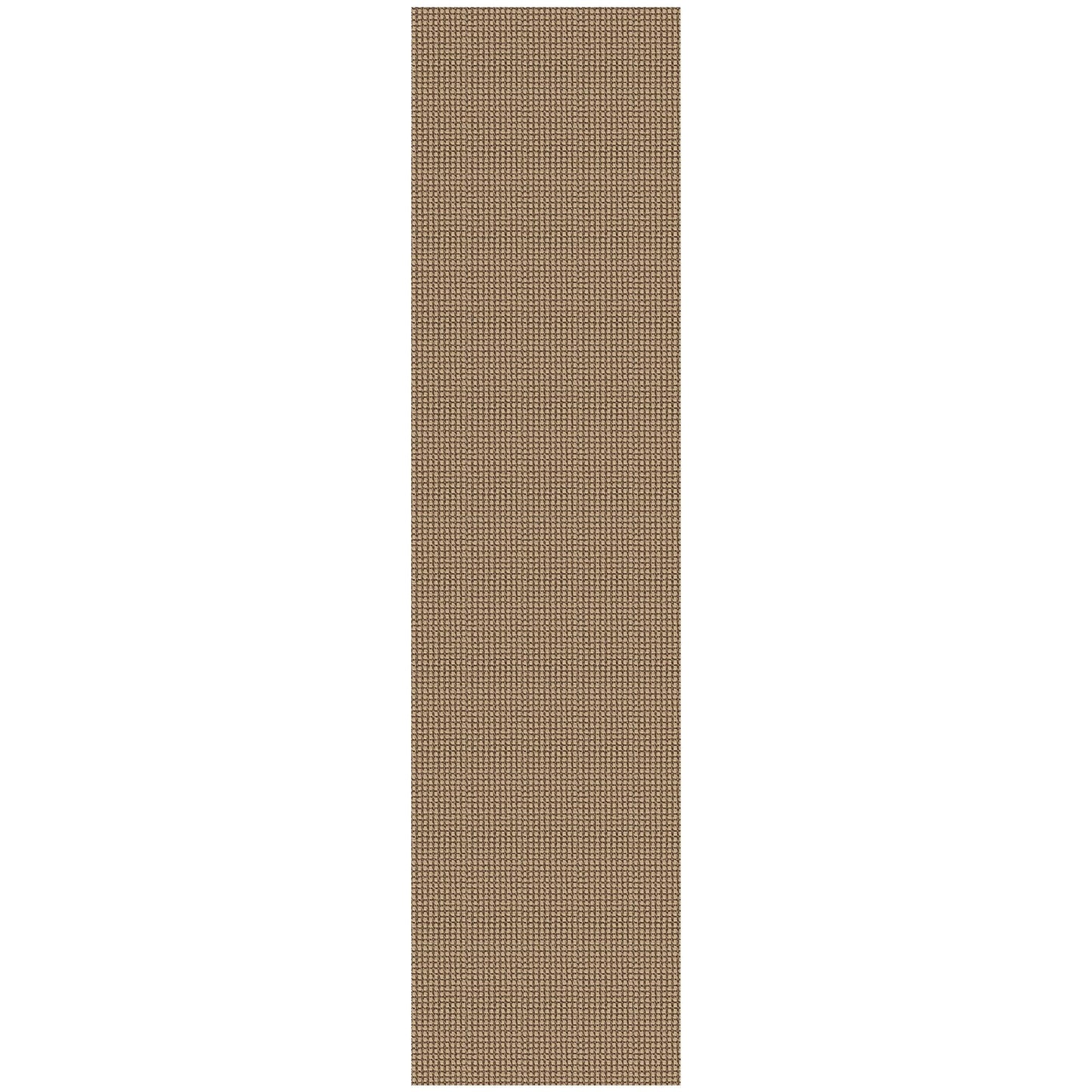 EARTHALL Woven Runner Rug 2x8 Ft Washable Runners for Hallways Cotton Non Slip Rubber Backed Kitchen Runner Braided Indoor Floor Carpet for Entryway, Hallway, Kitchen, Bedroom, Orange/Tan/Brown