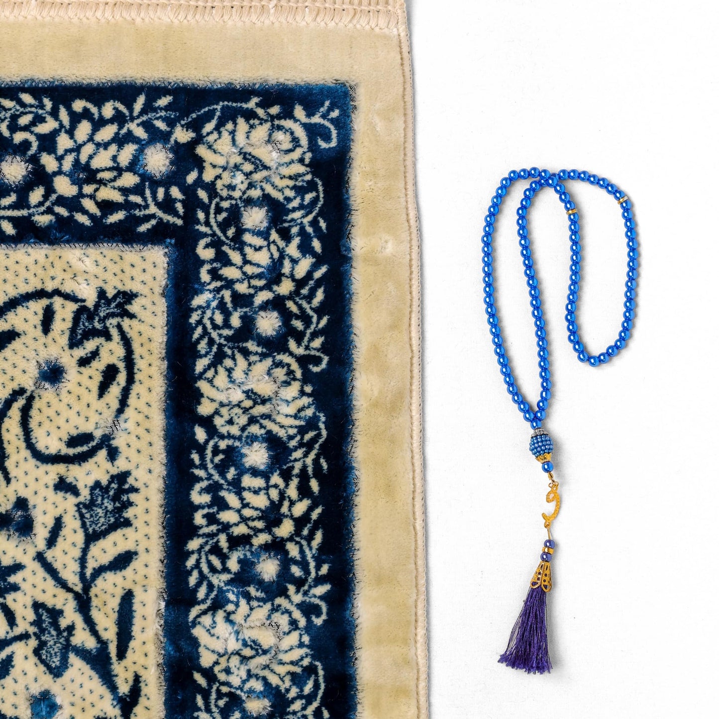 FIRASET Muslim Prayer Rug, Soft Plush Islamic Prayer Mat, Sajada, Praying Carpet, Islamic Gift for Men & Women, Islamic Mat