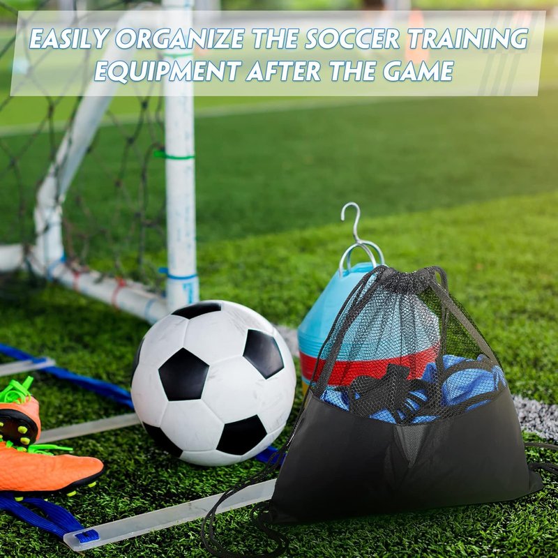 Hercicy 24-Pack Soccer Pinnies Vests - Mercerized Fabric Training Jerseys for Youth & Adults | Multi-Sport Practice