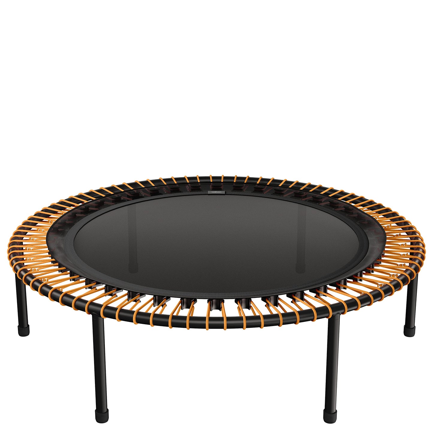 bellicon Mini Trampoline 39'' (Orange) | Bungee Suspension up to 330 lbs | Indoor Fitness Rebounder for Adults | Screw-in Legs