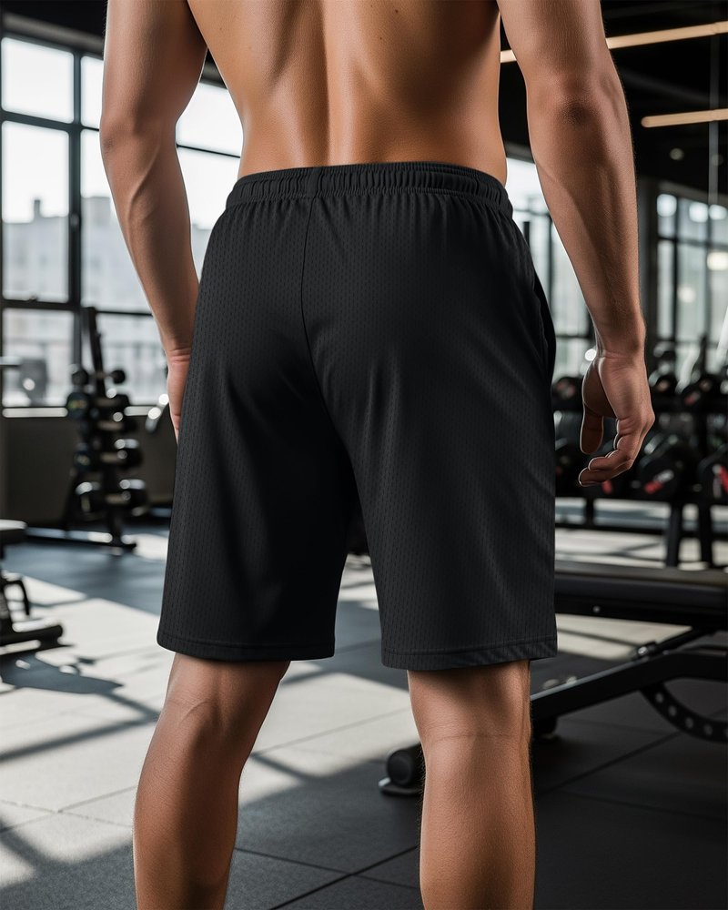 NY Threads Multi Pack Men's Athletic Shorts Quick Dry Lightweight Workout Running Gym Shorts with Pockets