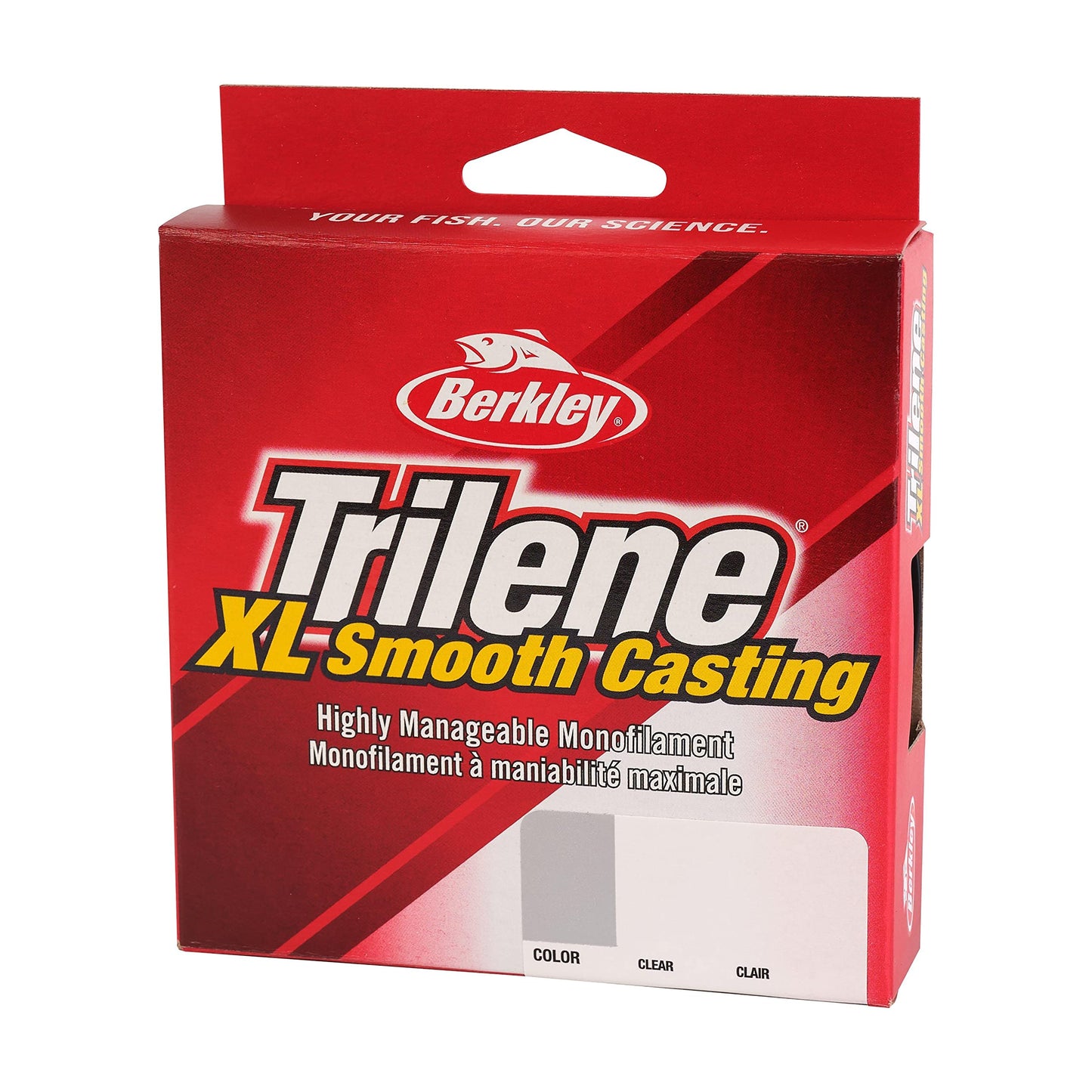 Berkley Trilene® XL®, Clear, 20lb | 9kg, 270yd | 246m Monofilament Fishing Line, Suitable for Freshwater Environments