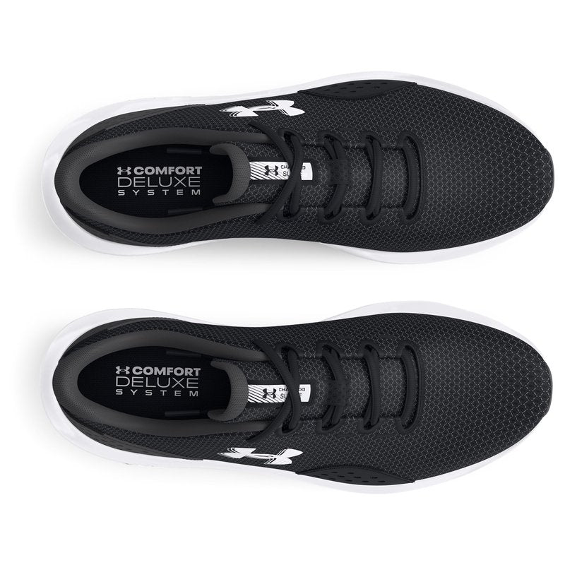Under Armour Men's Charged Surge 4, (001) Black/Anthracite/White, 7.5, US