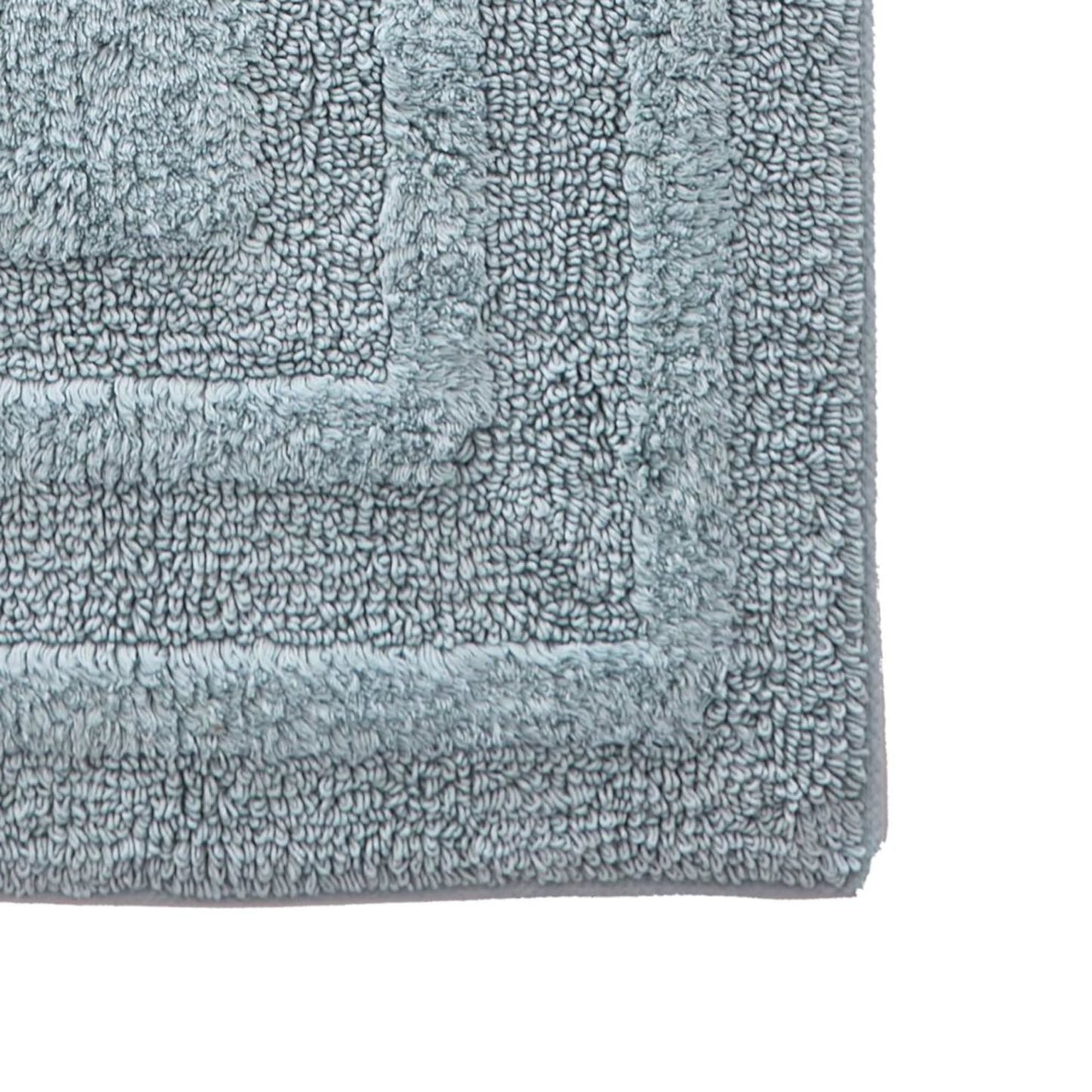 Eddie Bauer - Bathroom Rug, 100% Soft Plush Tufted Cotton Runner Rug, Highly Absorbent, Quick-Dry, and Skid-Resistant Backing (Logan Green, 22" x 60")