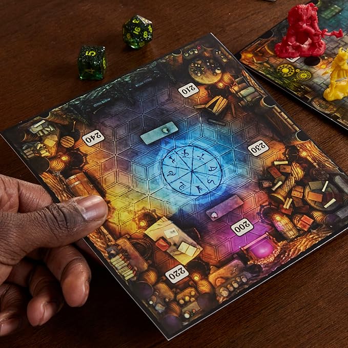 Hasbro Gaming Dungeons &amp Dragons: Bedlam in Neverwinter Board Game Escape Room Cooperative Strategy Games for Ages 12+ 2-6 Players 3 Acts Approx. 90 Mins Each (Amazon Exclusive)