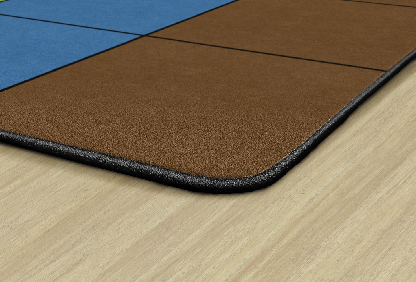 Flagship Carpets Seating Blocks Educational Area Rug for Kids and Teachers in The Classroom, Institutional Quality for Schools, Preschool, Daycare, and Learning Centers, 7'6" x 12' - Calming