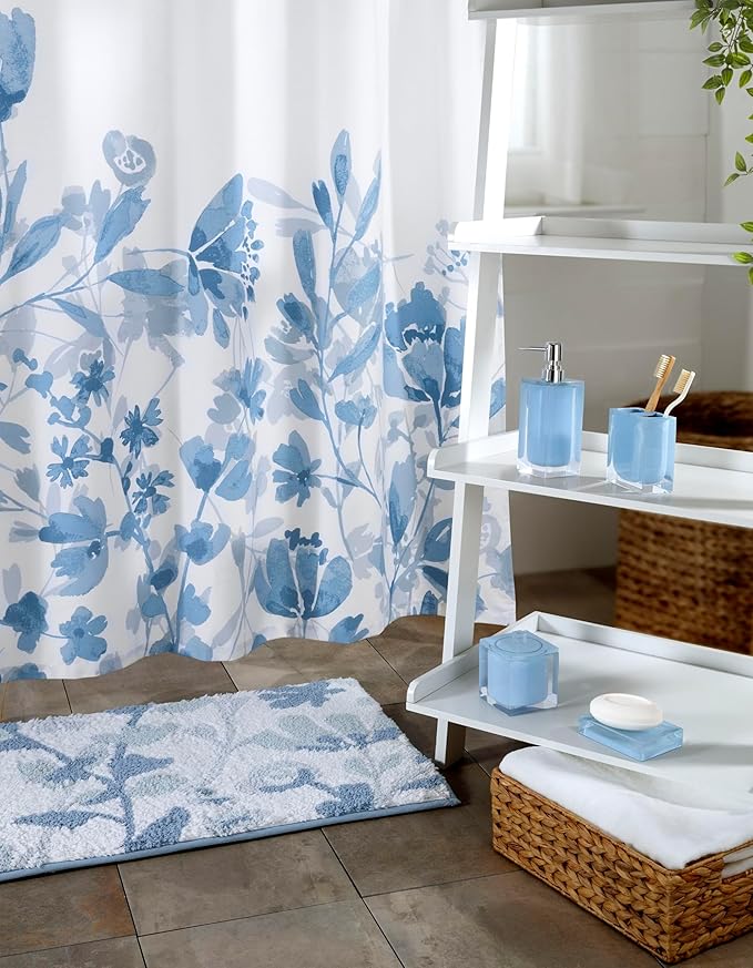 Izod - Fingertip Towels, Soft & Absorbent Cotton, Floral Bathroom Decor