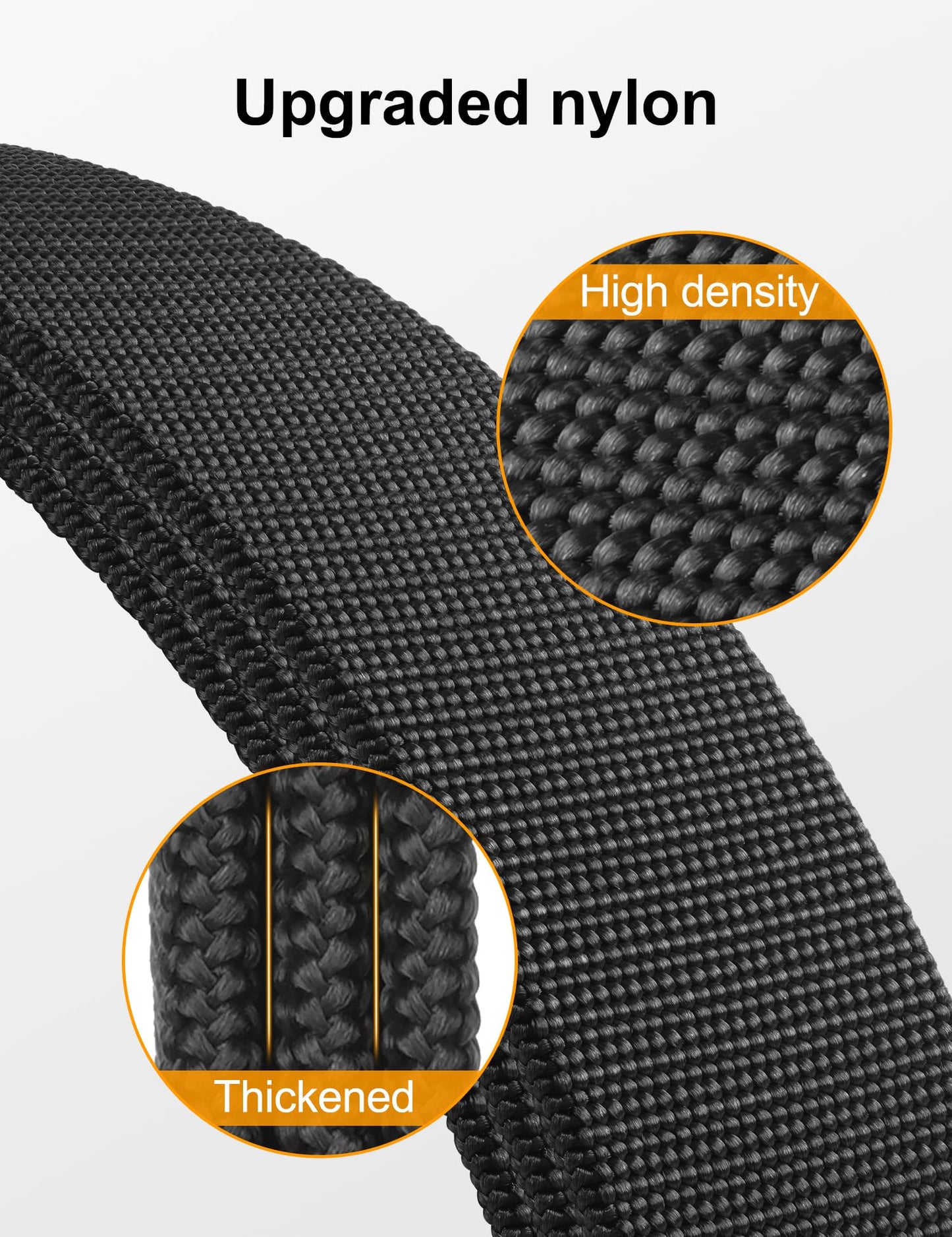 JUKMO Stretch Tactical Belt for Men, Military Work Rigger Hiking 1.5" Elastic Nylon Web Ratchet Quick Release Belt in Gift Box (Black, Small)