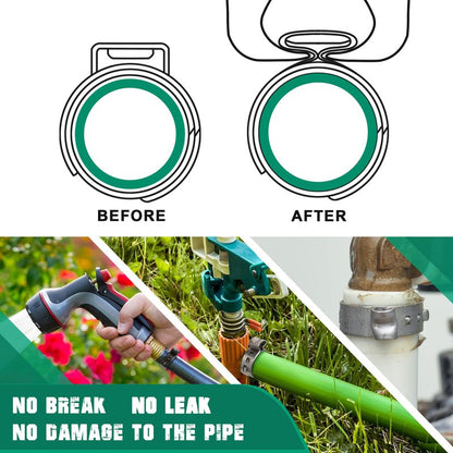 OURU 100PCS Pex Crimp Rings Assortment,304 Stainless Steel Pex Clamps 1/2",3/4" Single Ear Hose Clamps,Pex Cinch Clamps for Pex Fittings Pipe Tubing