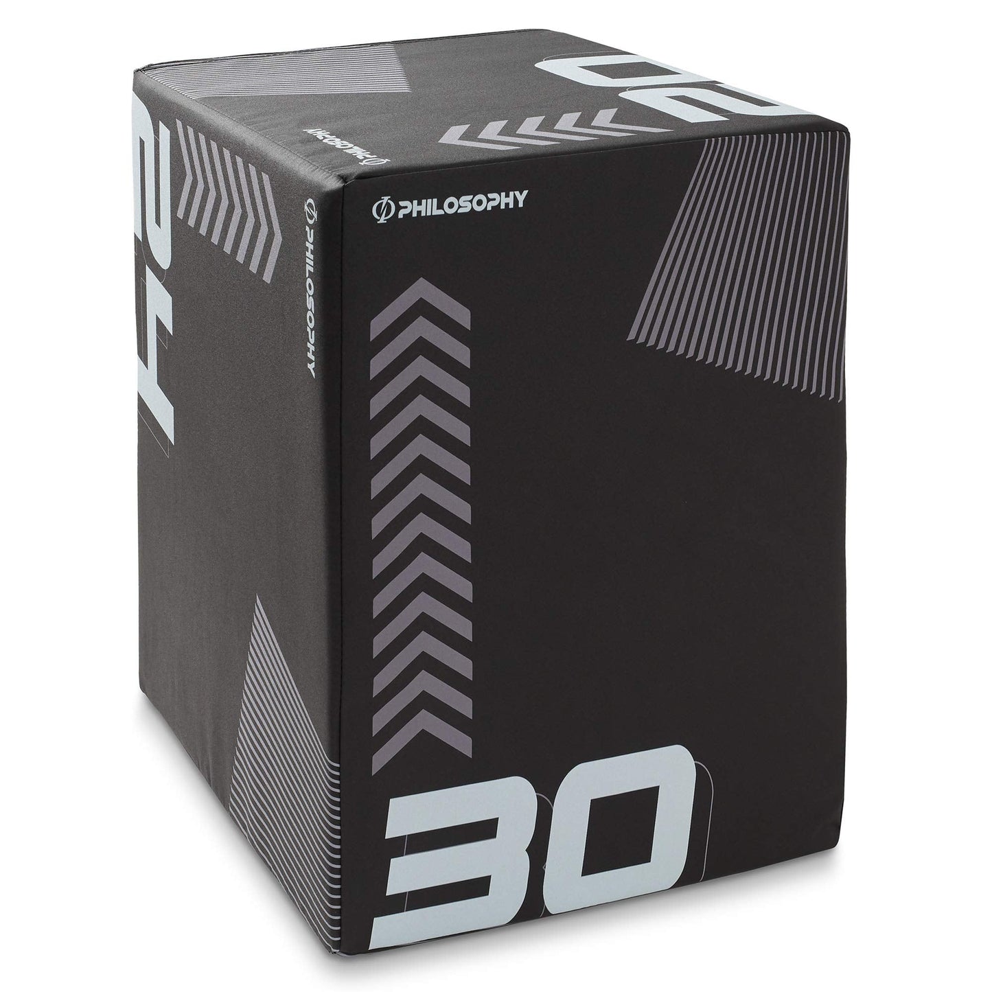 Philosophy Gym 3-in-1 Foam Plyo Box - 20" x 24" x 30", Soft Plyometric Jump Box for Home Gym, HIIT, Jumps, Step-Ups, Agility and Strength Training