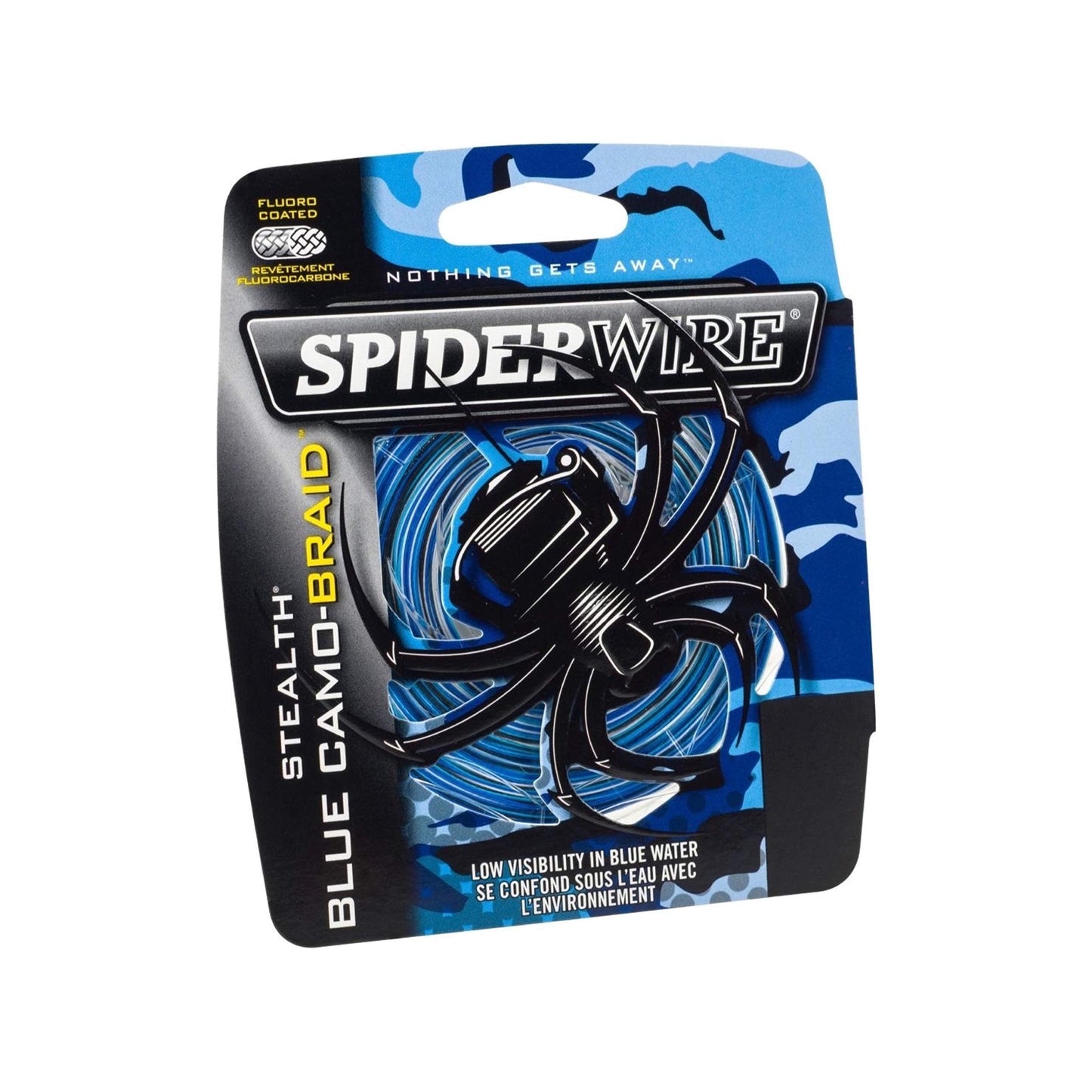 SpiderWire Stealth® Translucent Superline, Translucent, 15-Pound Break Strength, 1500yd Braided Fishing Line, Suitable for Saltwater Environments