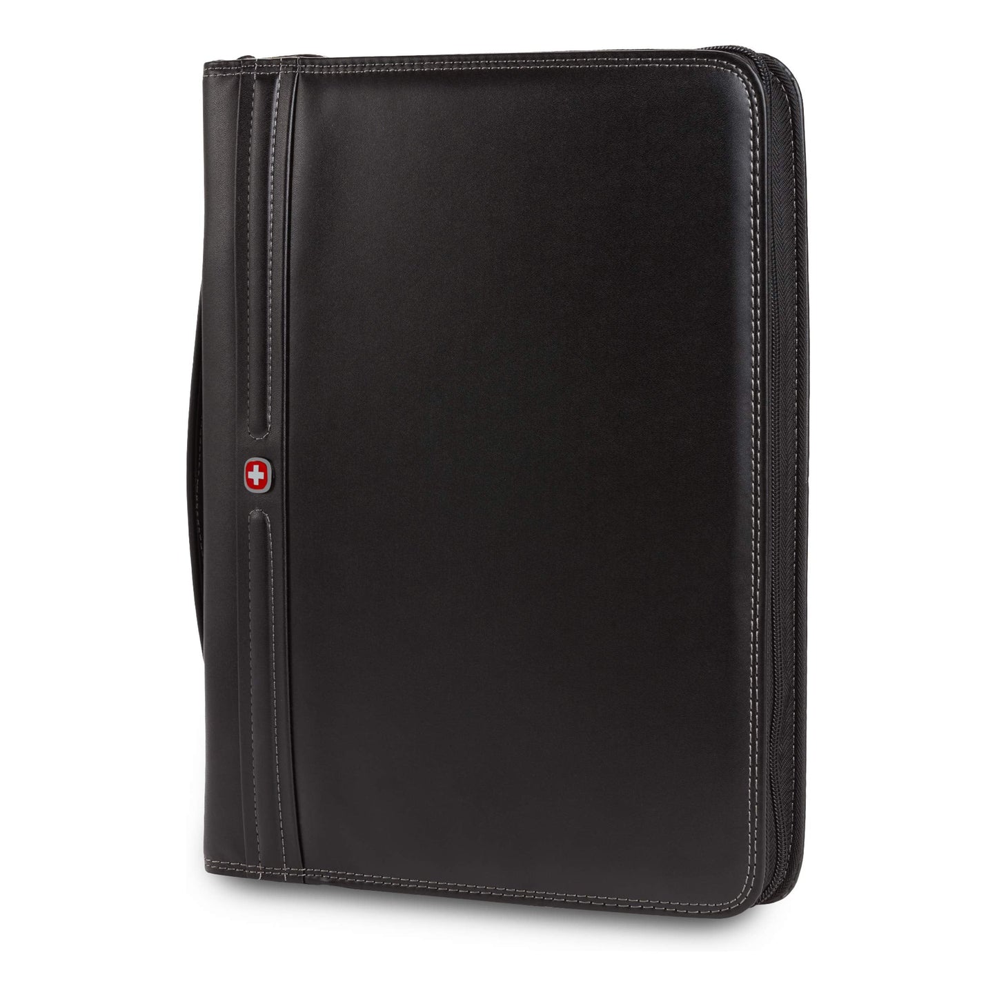 Wenger Concept Zippered Padfolio, Padded Document Organizer, Black