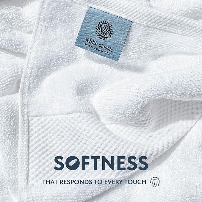 Luxury White Hand Towels