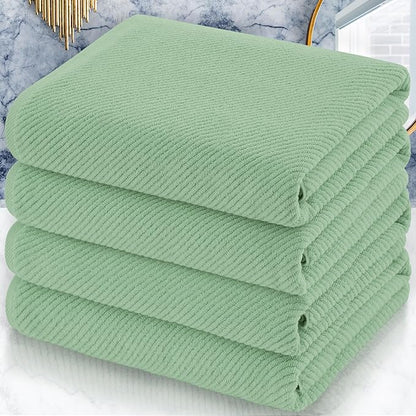 VOOVA & MOVAS Green Bath Towels