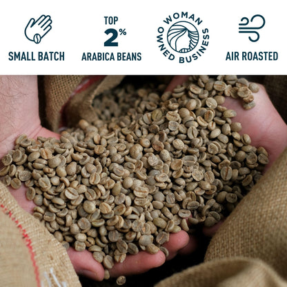 Door County Coffee Highlander Grogg DECAF Flavored Whole Bean - 10 oz Bag - Medium Roast - 100% Specialty Arabica - Flavored Gourmet - Highlander Grogg DECAF