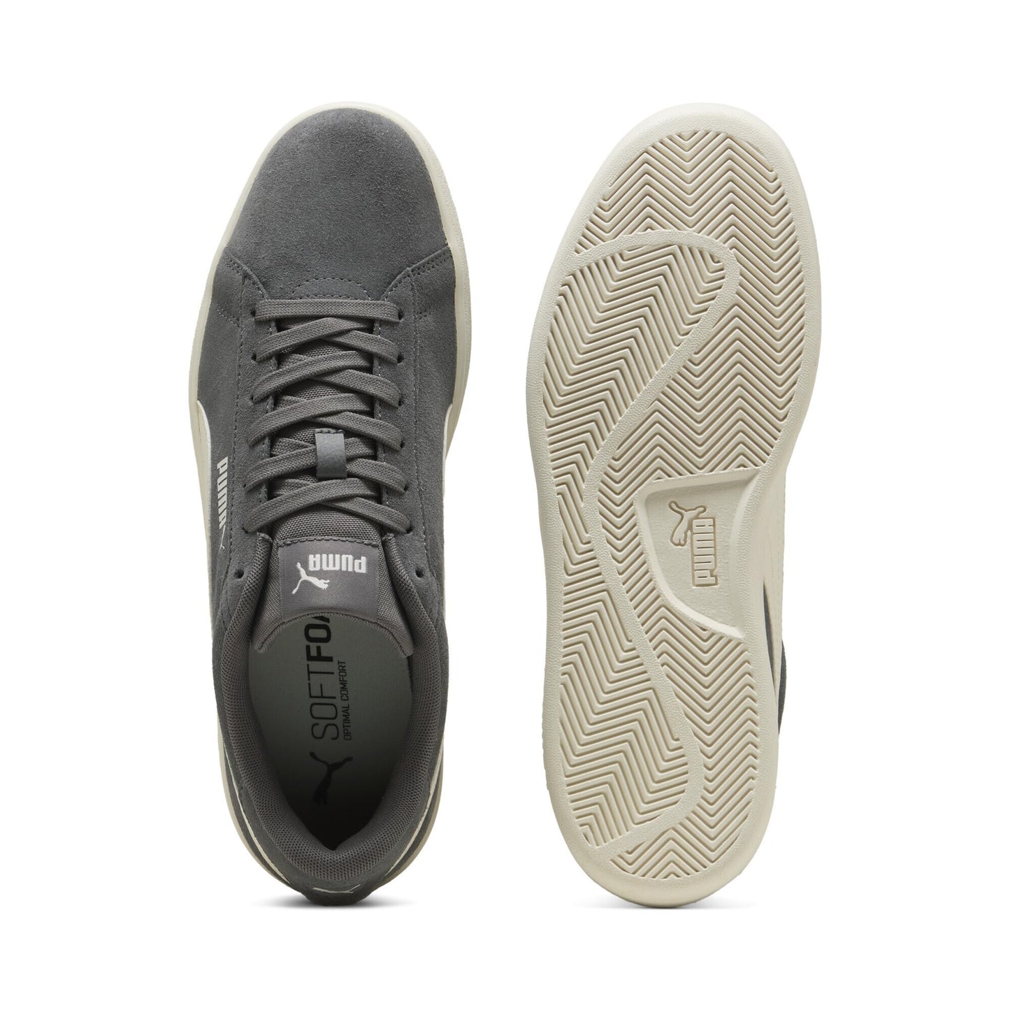 Puma Smash 3.0, Unisex Trainers, Cool Dark Gray-Warm White