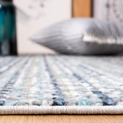SAFAVIEH Sedona Collection Runner Rug - 2' x 8', Dark Grey & Ivory, Moroccan Boho Tribal Design, Non-Shedding & Easy Care, Ideal for High Traffic Areas in Living Room, Bedroom (SED819F)