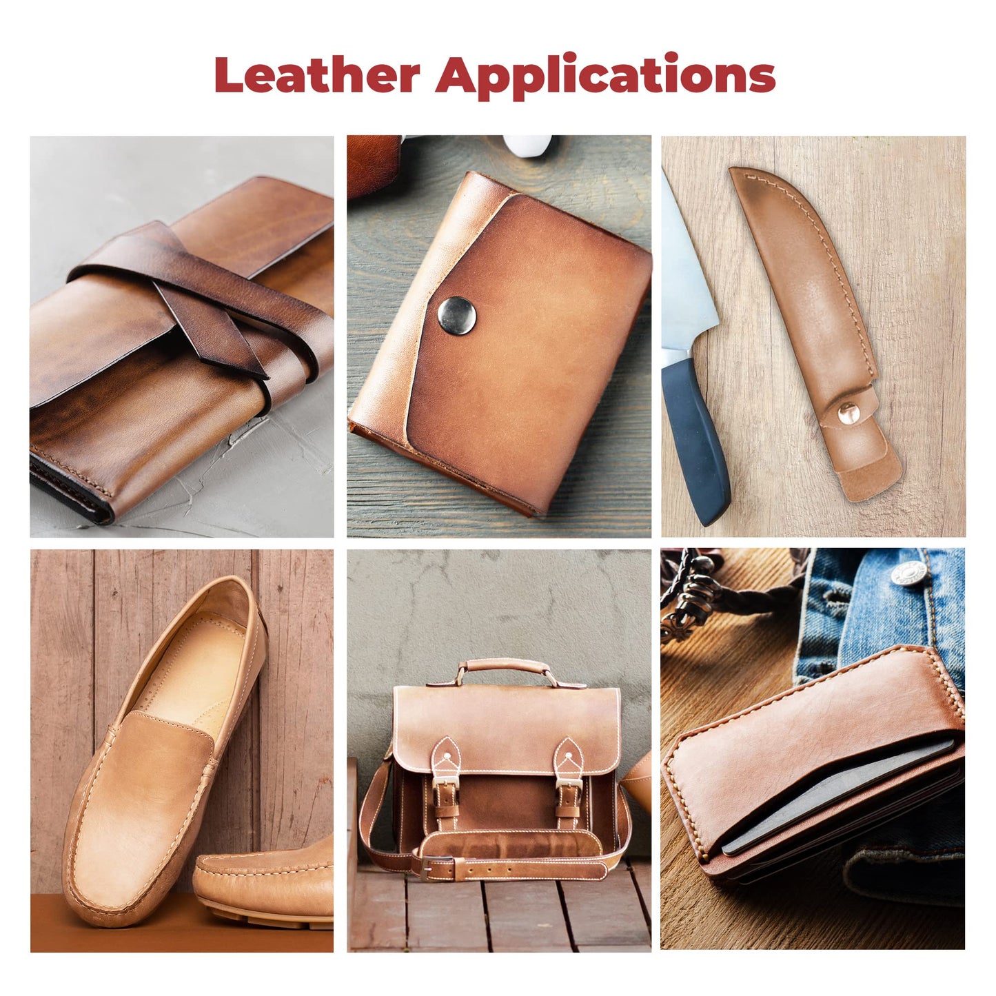 ELW Tooling Leather Vegetable Tanned 6-7 oz. (2.4-2.8mm) Heavy Thickness Weight Size: 12"x24" | Pre-Cut Leather Sheets 6" to 48" Cowhide Sheets Shoulder & Sides in Full Grain Leather for Stamping