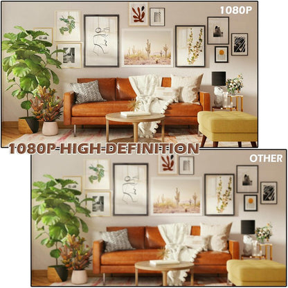 Hidden Camera Nanny Cam No WiFi Security Cameras 1080P FHD Mini Body Camera Outdoor Indoor with Night Vision for Home Surveillance No Audio