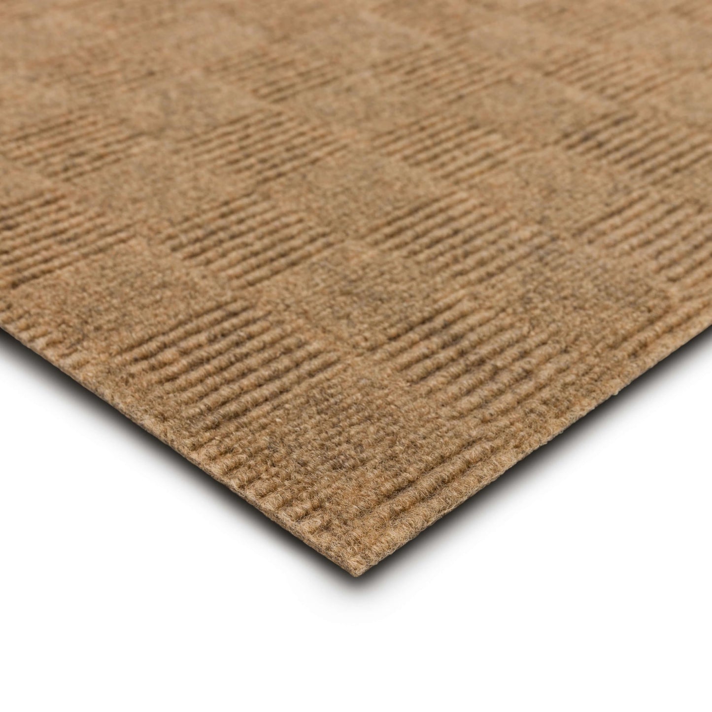 Mohawk Home Peel and Stick Carpet Tiles 24x24 Inch Indoor Outdoor Polyester, Stain Resistant, Easy DIY Install (15 Tiles, 60 Sq Ft,Tan)