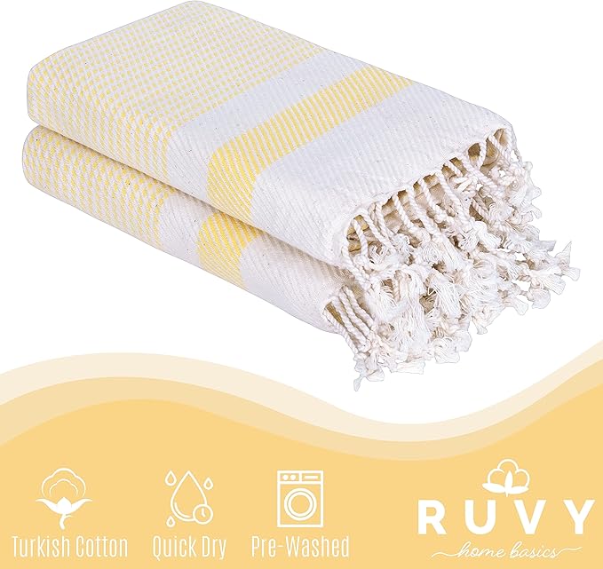 Ruvy Home Basics Turkish Hand Towels