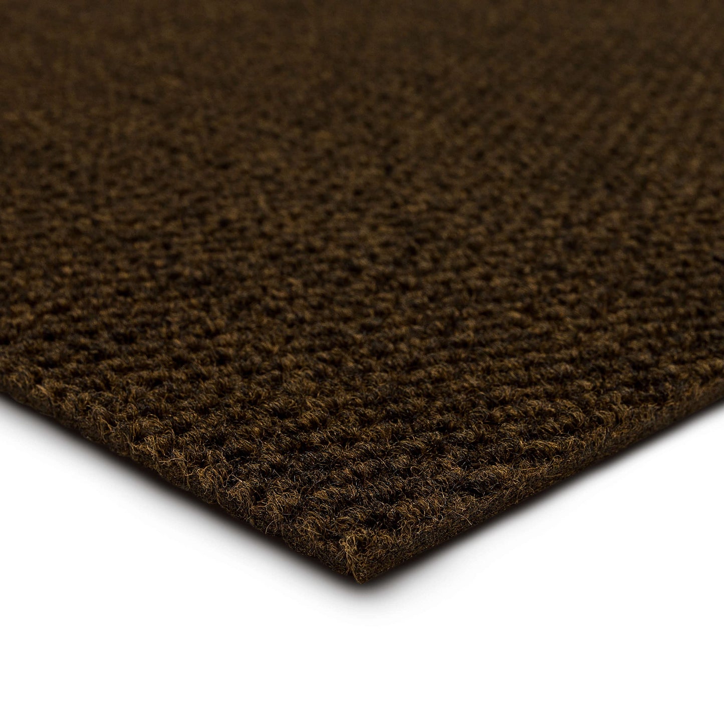 Mohawk Home 24" x 24" Indoor/Outdoor 0.25" Pile Height, Peel and Stick Carpet Tile, Brown Polyester, (10 Tiles) (40 sqft/Box)