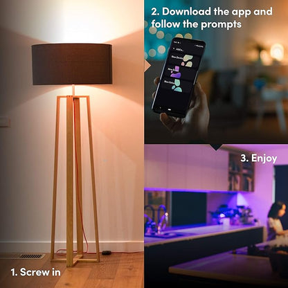 LIFX Color 1100 Lumen BR30 E26 Bulb,White, 1-Pack