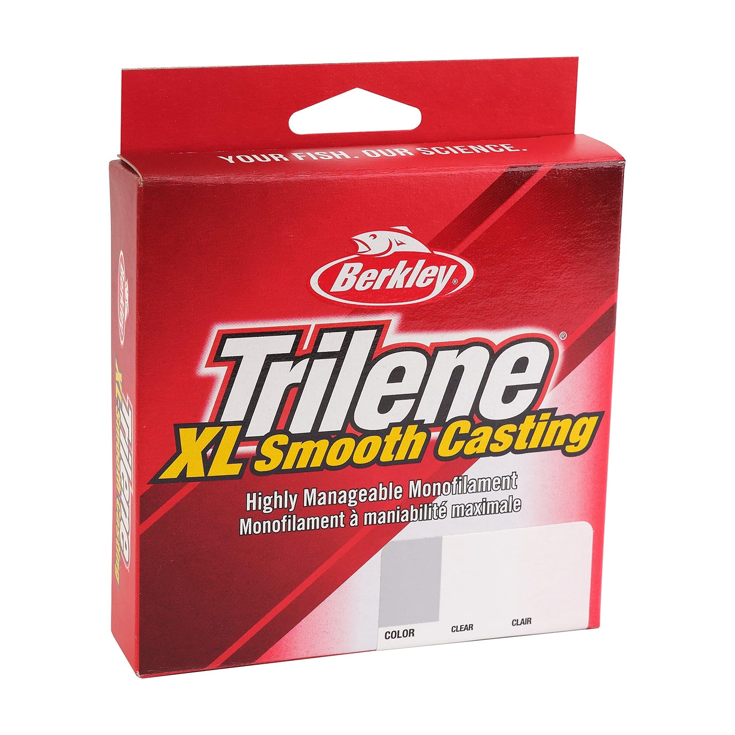 Berkley Trilene® XL®, Clear, 20lb | 9kg, 270yd | 246m Monofilament Fishing Line, Suitable for Freshwater Environments