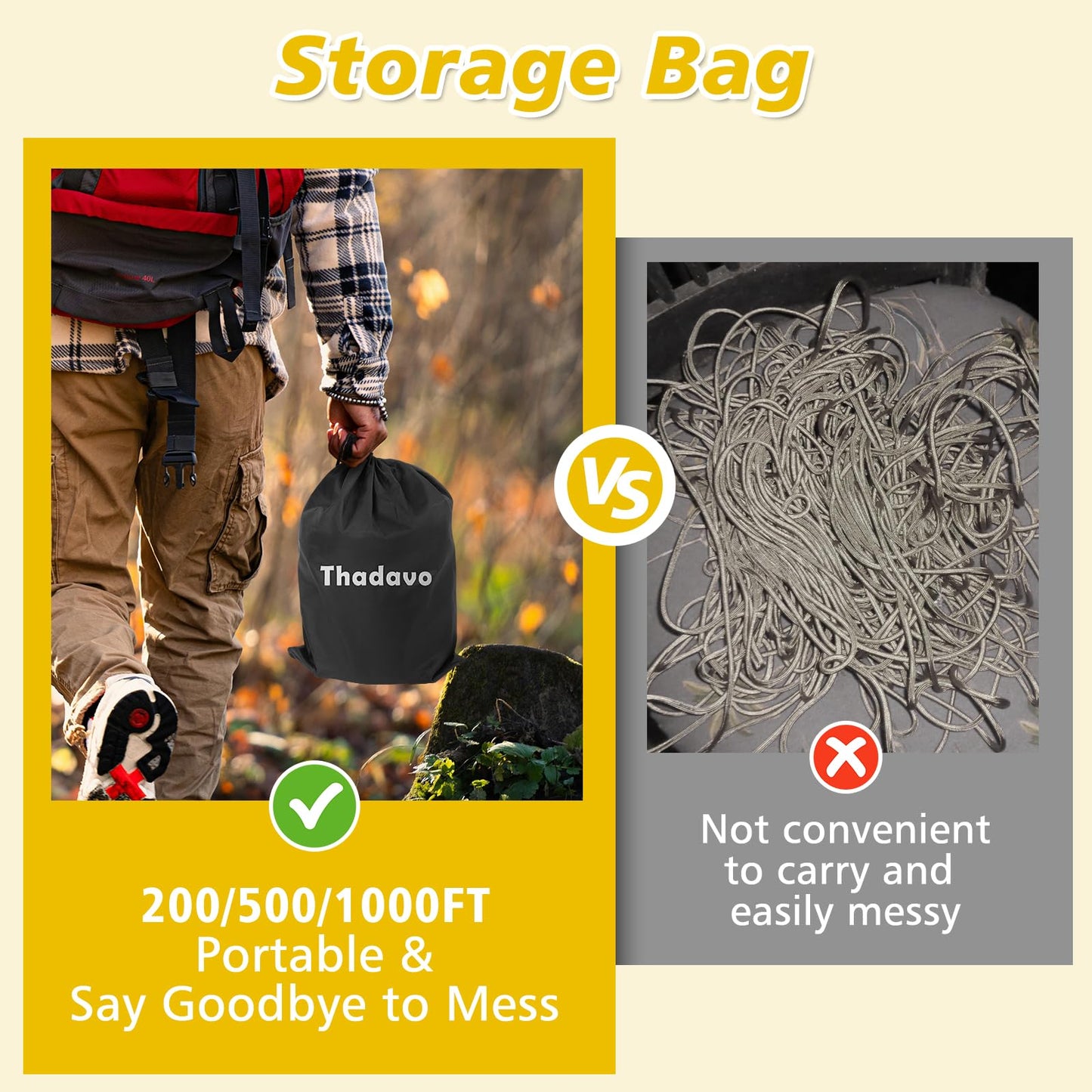 Thadavo Reflective Paracord Rope 850Ib, 50/100/200/500/1000ft 4MM 11 Strand para Cords Lanyard Utility Parachute Cord for Tent Camping Hiking Fishing Survival Tactical DIY Projects, Black 1000FT