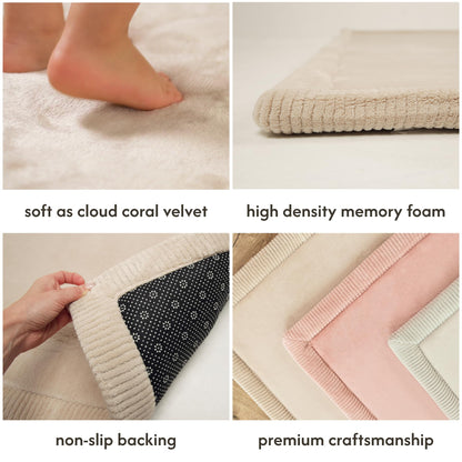 Hakuna Matte CloudSoft Mat for Floor 60" x 80" Beige