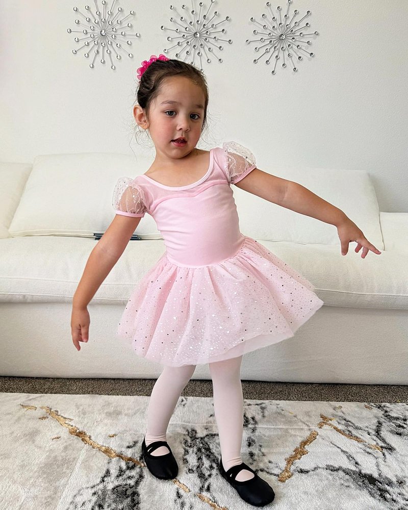 Stelle Girls Ballet Dance Students School Footed Tight (Toddler/Little Kid/Big Kid)(BP,6-8 Years)