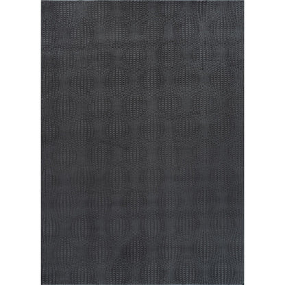 Luul Home Modern Dark Gray Non Slip Rug Solid 8x10 Non Skid Soft Rubber Back Area Rugs for Living Room Kitchen Bedroom Bathroom Dining Room Easy Cleaning Stain Resistant Non Shedding Carpet 8 x 10