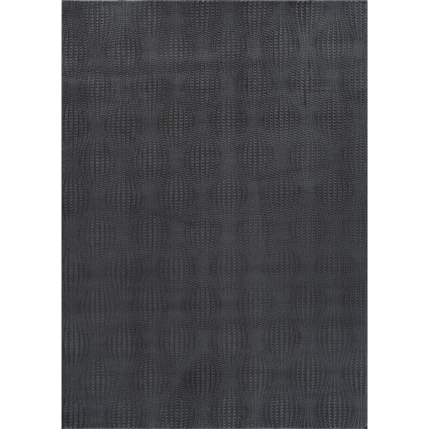 Luul Home Modern Dark Gray Non Slip Rug Solid 5x7 Non Skid Soft Rubber Back Area Rugs for Living Room Kitchen Bedroom Bathroom Dining Room Easy Cleaning Stain Resistant Non Shedding Carpet 5 x 7