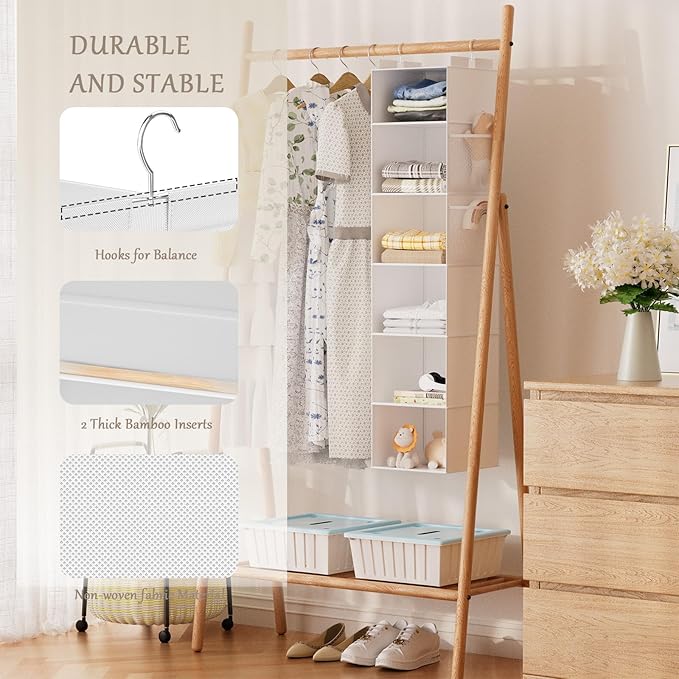 VERONLY Hanging Closet Organizer and Storage