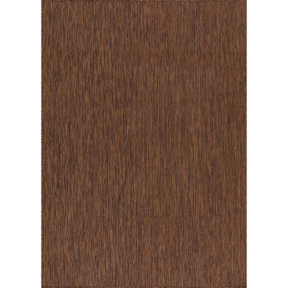 CAMILSON Outdoor Rug 8x10 Modern Area Rugs for Indoor and Outdoor Patios and Porches - Waterproof, Washable, Non-Shedding, Easy-to-Clean Outside Carpet (8 x 10, Solid - Gold)