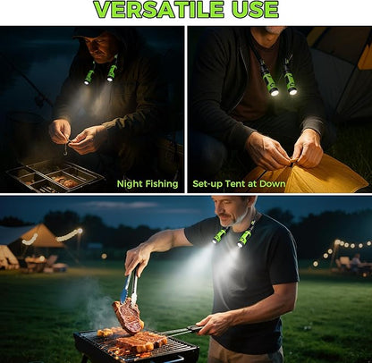 Grill Light for Outdoor Barbecue Grilling Accessories, Magnetic Bright LED Night BBQ Lighting Traeger Pit Boss Smoker Blackstone Griddle Accessories, Gifts for Men Dad Husband Grill Master
