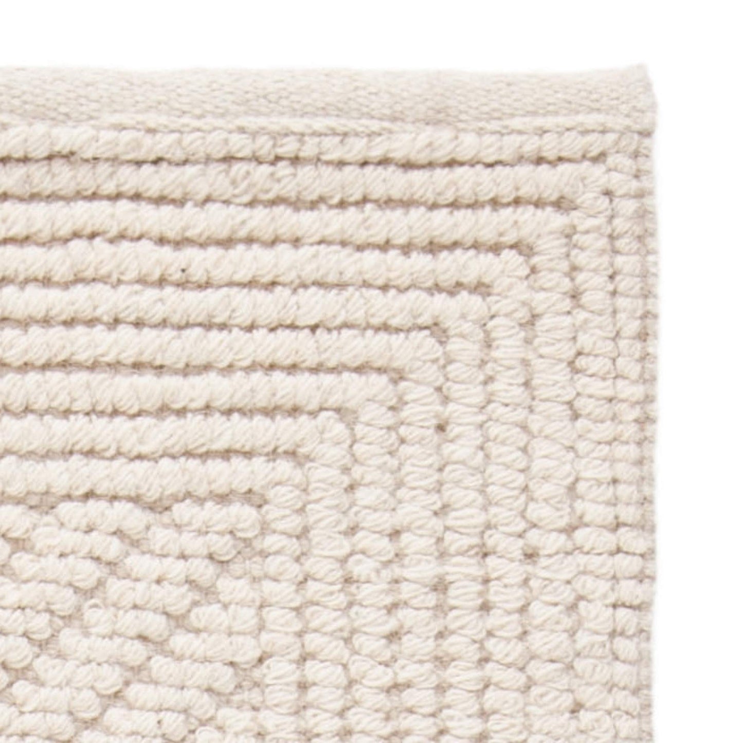 SAFAVIEH Area Rug 8x10 - Natura Collection - Large - Ivory, Handmade Wool, Ideal for Living Room, Bedroom, Dining Space (NAT450A)
