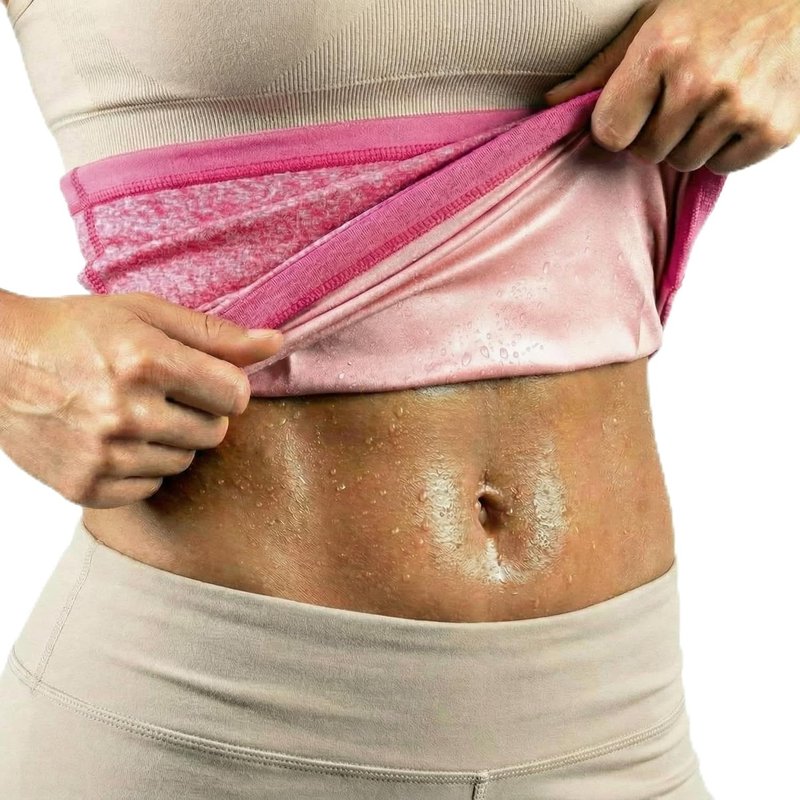 Waist Trimmer Sweat Waist Trainer Wrap for Women - Ideal for Bodybuilding & Fitness