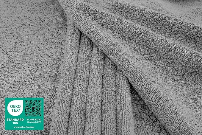 American Soft Linen 100% Cotton 600 GSM Turkish 40x80 Oversized Bath Towel Sheet