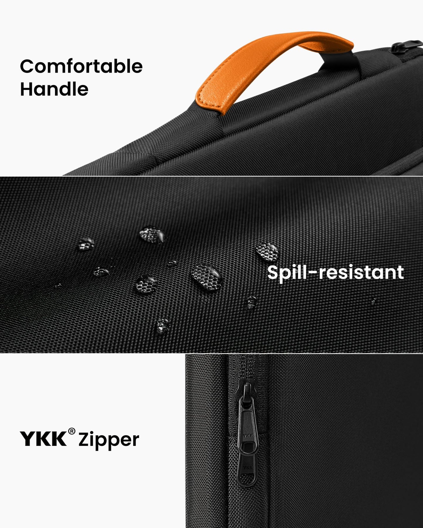 tomtoc 360 Protective Laptop Carrying Case Compatible with 14-inch MacBook Pro M5 Pro/Max (2026) A3426 A3427, M4/M3/M2/M1 Pro/Max, 12.9-13 Inch iPad Pro/Air, Water-Resistant Accessory Sleeve Bag