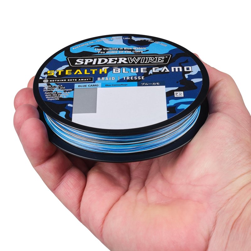 SPIDERWIRE Stealth Superline Fishing Line, Pink Camo, 30/10 Pound Test-300 Yard