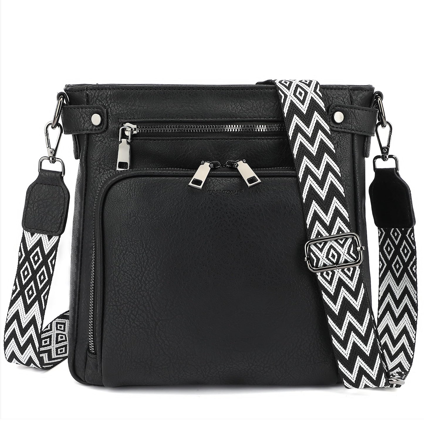 TANTOMI Crossbody Bags for Women Purses for Women Trendy Leather Shoulder Handbags Travel Purse with 6 Card Slots