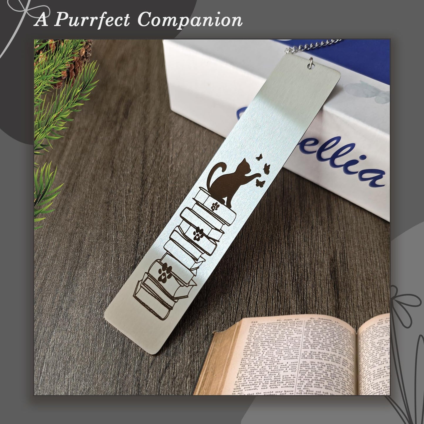 Dog Bookmark, Metal Bookmarks - Cute Book Marks Reading Gift for Women, Men, Book Lovers, Kids, Friends - Durable & Anti-Rust Book Accessories, Dog Lovers Gift (Christmas, Birthday, Graduation Gifts)