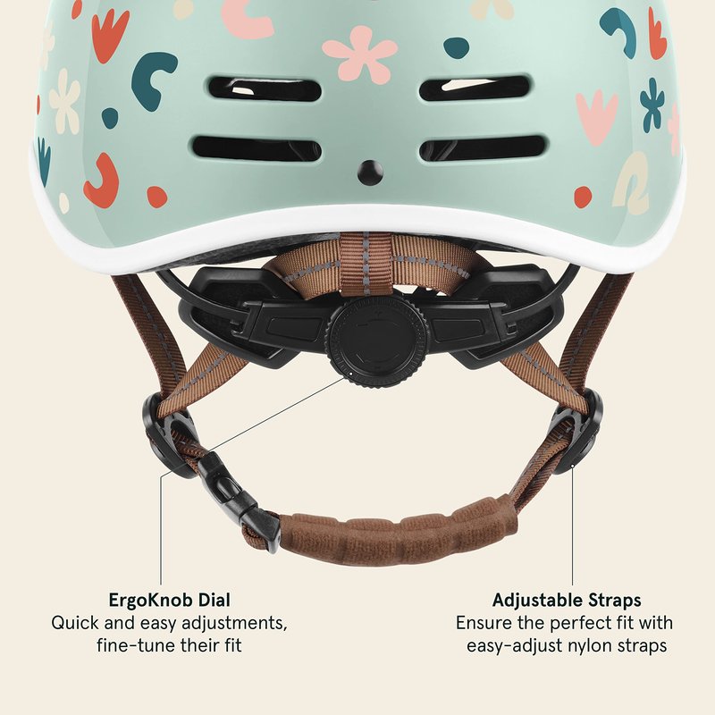 Retrospec Remi Kids Bike Helmet with Built-in Sun Visor - Adjustable Youth & Toddler Safety Gear for Cycling, Skating & Scooters - 11 Air Vents, Washable Padding & Reflective Straps
