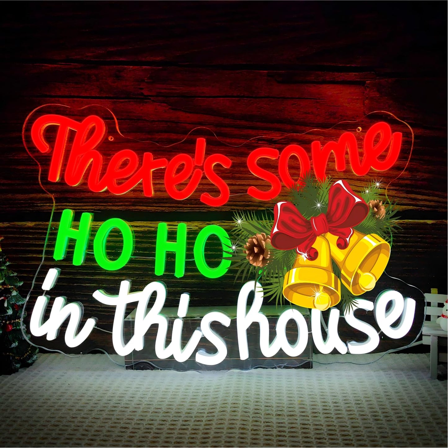 Christmas Neon Sign Dimmable Led Sign christmas Neon Light Up Sign for Xmas Gift Bedroom Livingroom Shop Decorations