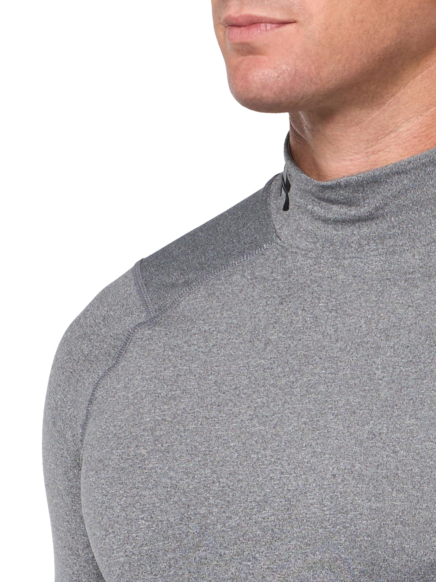 Under Armour Men's ColdGear Armour Fitted Mock, (500) Purple / / White, 4X-Large Tall